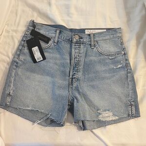 rag & bone Light Blue Jean Shorts